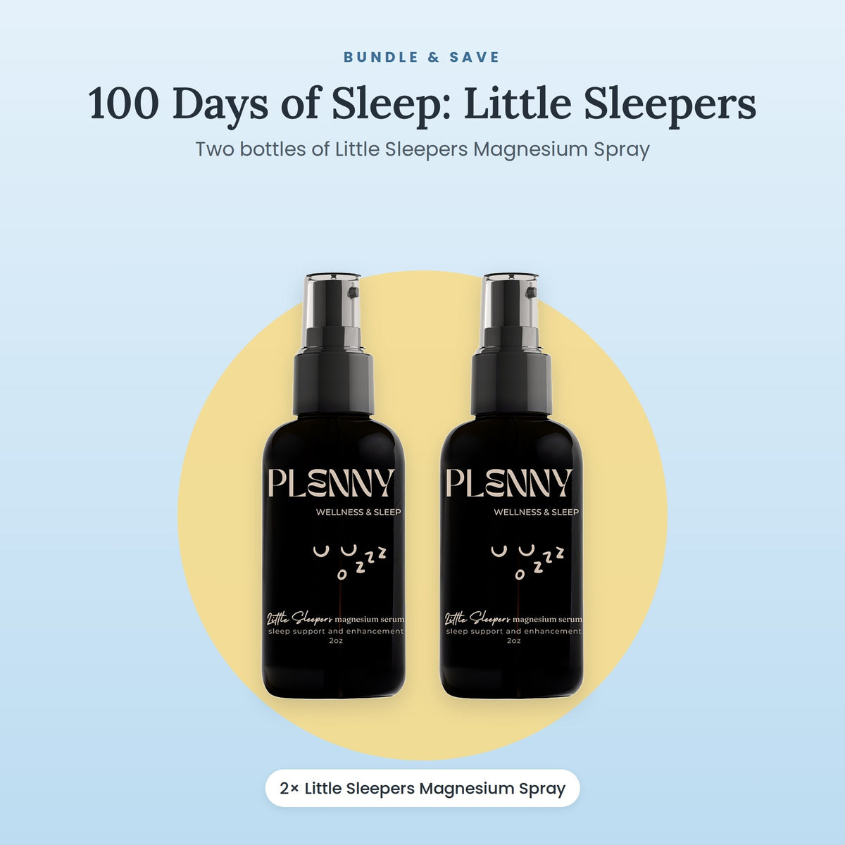 Plenny 100 Days Of Sleep Little Sleepers - Hero