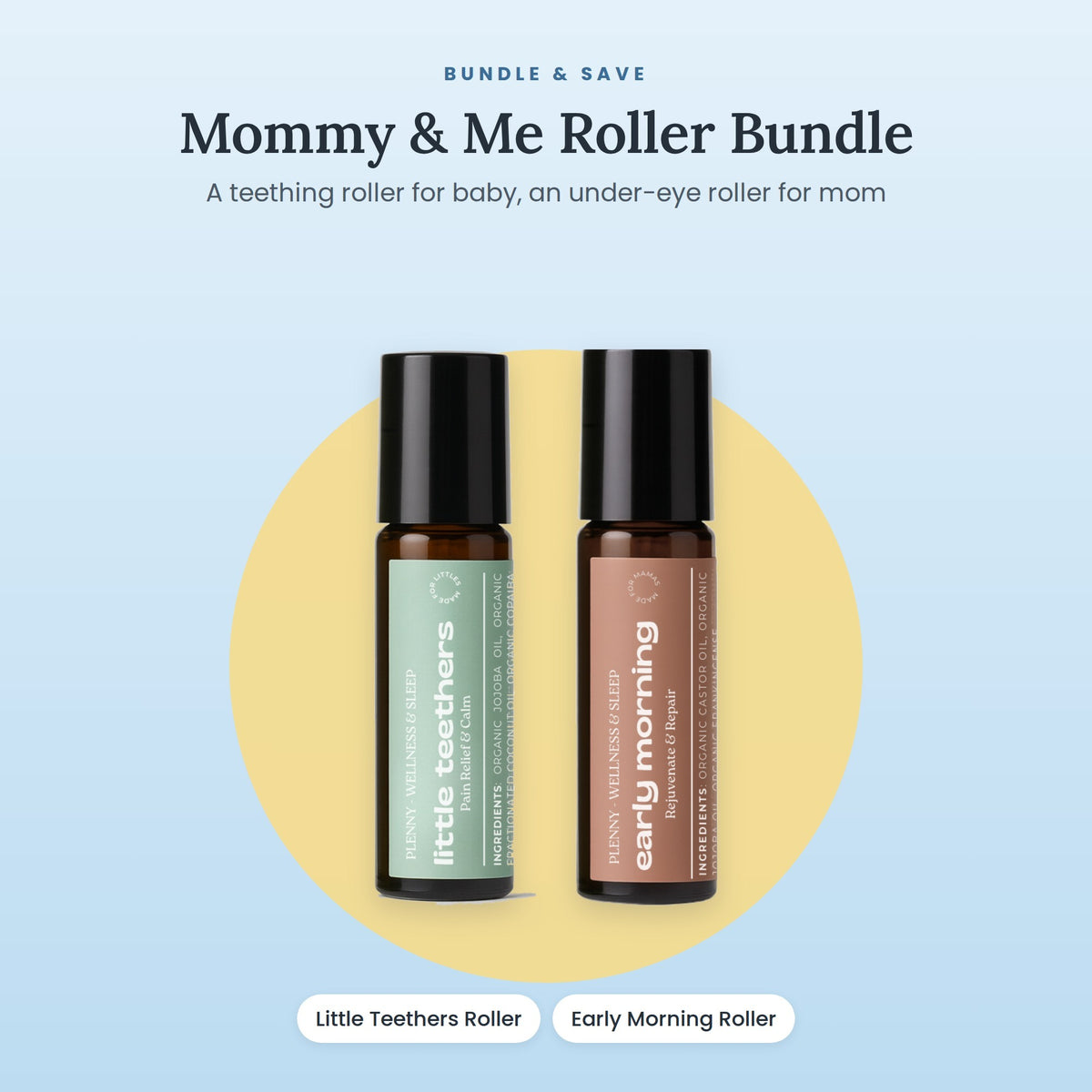 Plenny Mommy & Me Roller Bundle - Hero