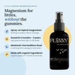 Plenny Little Sleepers Magnesium Spray - Benefits