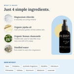 Plenny Little Sleepers Magnesium Spray - Ingredients
