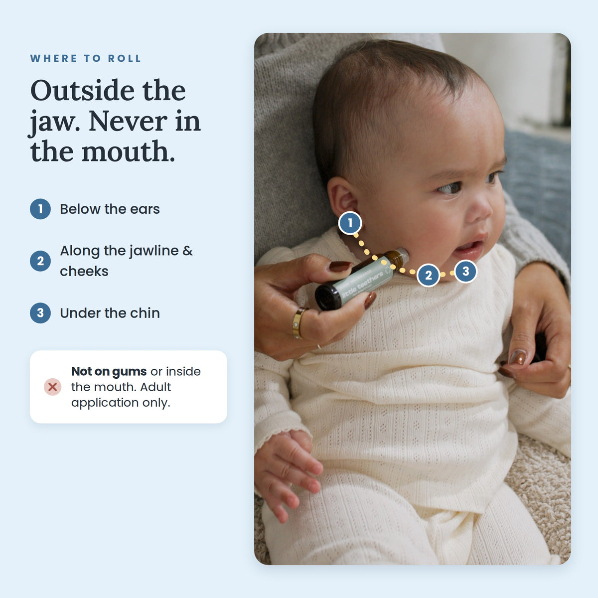 Plenny Little Teethers Teething Roller - Where to Roll