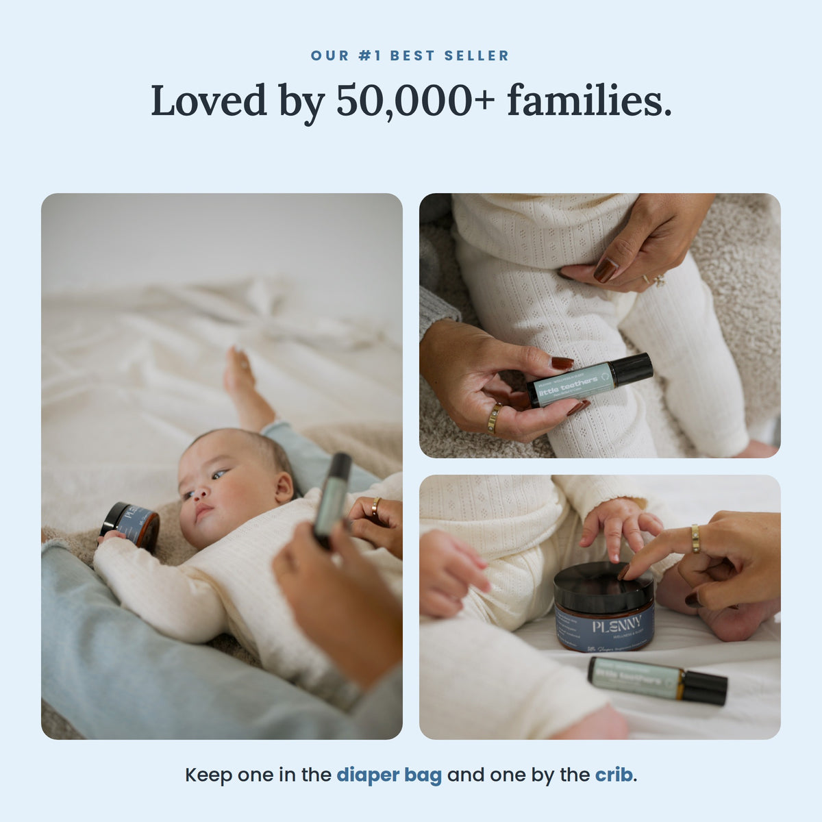Plenny Little Teethers Teething Roller - Loved by Families