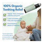 Plenny Little Teethers Teething Roller - 100% Organic Teething Relief