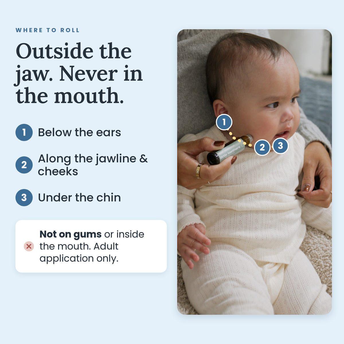 Plenny Little Teethers Teething Roller - Where to Roll
