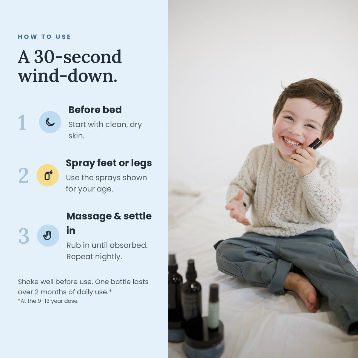 Plenny Original Magnesium Sleep Serum - How To Use