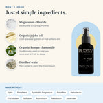 Plenny Original Magnesium Sleep Serum - Ingredients